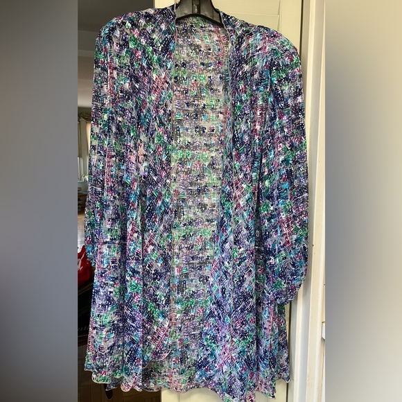 Colorful Abstract Patterned Dress - Picture 3 of 3